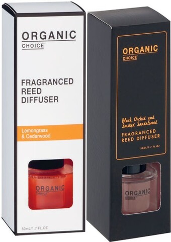 Coles Organic choice reed diffuser 50ml offer