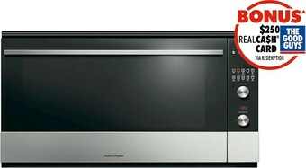 The Good Guys Fisher & Paykel 90cm Pyrolytic Oven offer