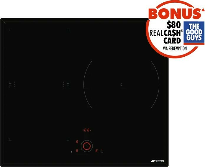 Smeg 60cm Induction Cooktop offer at The Good Guys