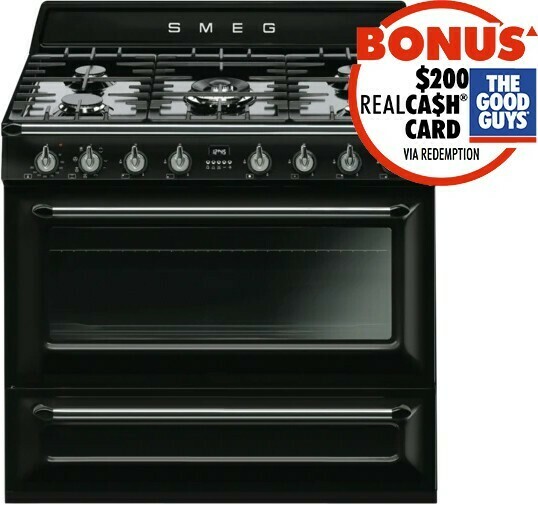 Smeg 90cm Victoria Dual Fuel Upright Cooker offer at The Good Guys