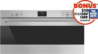 The Good Guys Smeg 90cm Classic Thermoseal Oven offer