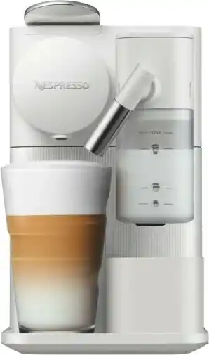 The Good Guys Nespresso Lattissima One Capsule Coffee Machine - White offer