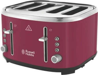 The Good Guys Russell Hobbs Legacy 4 Slice Toaster - Orchid offer