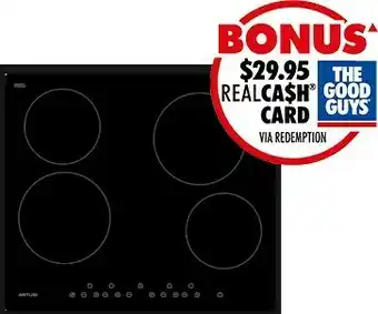 The Good Guys Artusi 60cm Ceramic Cooktop offer