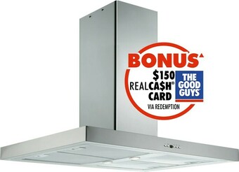 The Good Guys Schweigen 90cm Silent Canopy Rangehood offer