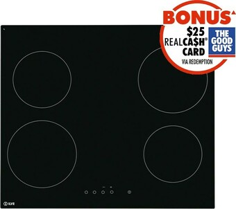 The Good Guys ILVE 60cm Ceramic Cooktop offer