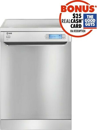 The Good Guys ILVE 60cm Freestanding Dishwasher offer