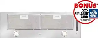 The Good Guys ILVE 90cm Concealed Rangehood offer