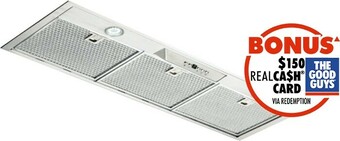 The Good Guys Schweigen 90cm Silent Undermount Rangehood offer