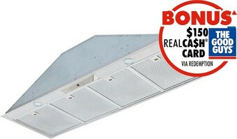 The Good Guys Schweigen 120cm Silent Undermount Rangehood offer