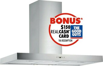 The Good Guys Schweigen 90cm Silent Canopy Rangehood offer