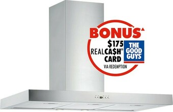 The Good Guys Schweigen 120cm Silent Canopy Rangehood offer