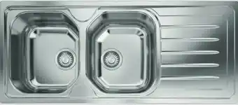 The Good Guys Franke Ondaline Double Bowl Right Hand Side Sink offer