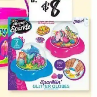 Shimmer & Sparkle Make Your Own Glitter Dome Kit