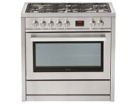 The Good Guys Technika 90cm Dual Fuel Upright Cooker offer