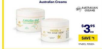 BIG W Australian creams offer