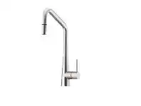 The Good Guys Oliveri Pullout Square Gooseneck Mixer - Stainless offer