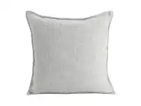 LivingStyles Farra Linen Euro Cushion, Beige offer