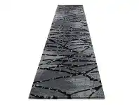 Cambridge Burford Modern Runner Rug, 80x300cm, Grey
