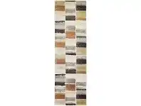 LivingStyles Vision Bricks Modern Runner Rug, 300x80cm, Multi offer