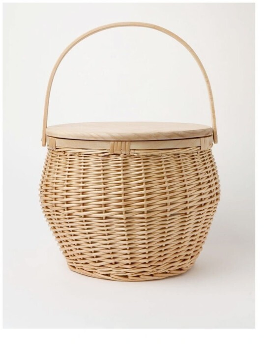 Australian house & garden willow picnic basket round offer at Myer