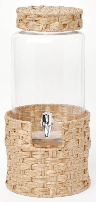 Myer Australian house & garden burleigh rattan drink dispenser 5l offer