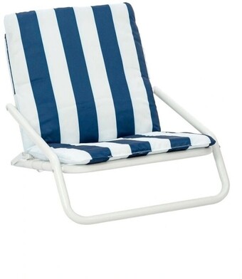 Myer Heritage stripe folded beach chair offer