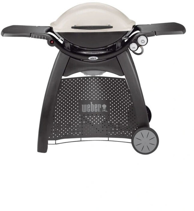 er q3100 family q lp gas bbq complete with stand offer at Myer
