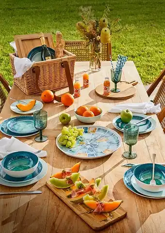 Myer Australian house & garden horizon and ocean melamine picnic ranges offer