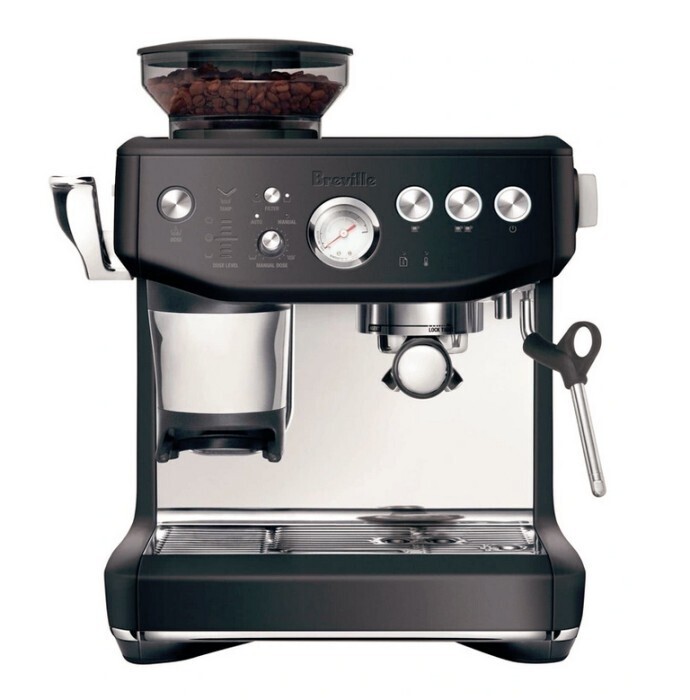 Breville the barista express impress coffee machine black offer at Myer