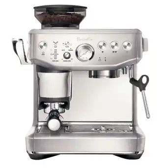 Myer Breville the barista express impress coffee machine - stainless steel offer