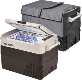 BCF Dometic cff45 fridge freezer & cover pack offer
