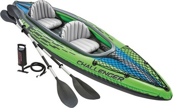 BCF Intex challenger 2 person inflatable kayak offer
