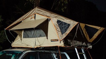 BCF Darche intrepidor 1400mm roof top tent offer