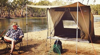 BCF Oztent rv tent range offer
