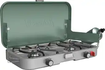 BCF Coleman cascade 3-in-1 2 burner stove offer