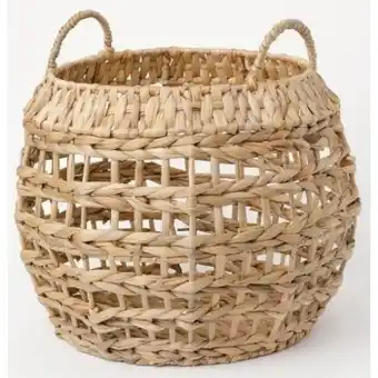Vue planter water hyacinth basket 31cm in natural