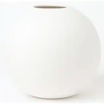 Myer Australian house & garden kiama ceramic large vase 22x22x20cm in white offer