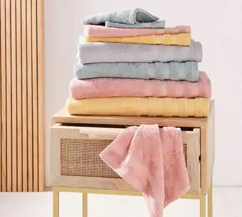 Koo madison bamboo cotton towel range