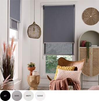 Spotlight 40% off selections dual roller blinds offer