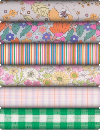 Spotlight All print and plain cotton textured offer