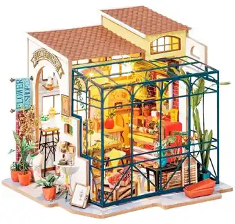 Spotlight 40% off robotime emily’s flower shop mini house kit offer