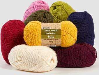 Spotlight 40% off all 4 seasons pure wool entwine 100g offer
