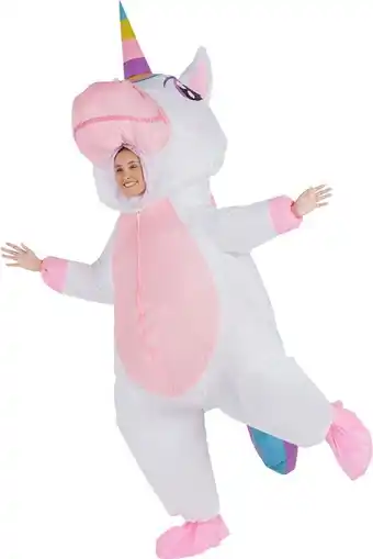 Spotlight Inflatable unicorn adult costume offer