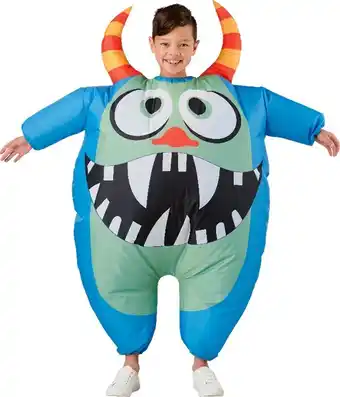 Spotlight Inflatable monster kids costume offer