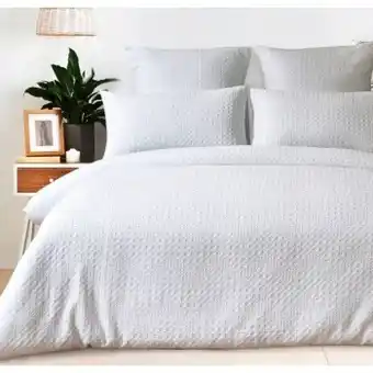 Spotlight 40% off koo grace waffle quilt cover set offer
