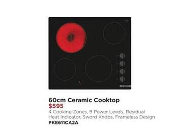 Bing Lee 60cm ceramic cooktop offer