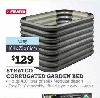 Stratco Stratco corrugated garden bed offer