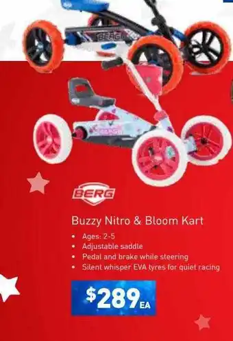 Intersport Buzzy nitro & bloom kart berg offer
