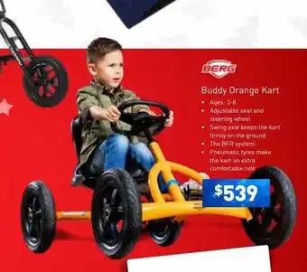 Berg buddy orange kart